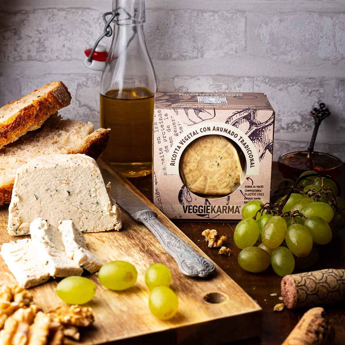 VEGGIE KARMA Marcellino - Cremoso vegano ahumado 250gr sin gluten