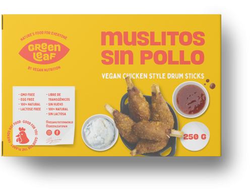 Green Leaf - Muslitos Sin Pollo Clásicos 250g