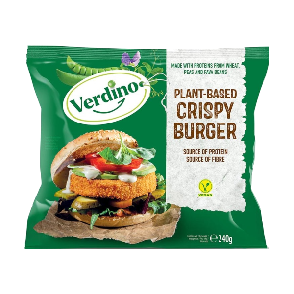 VERDINO Crispy Burger Estilo Pollo 240g