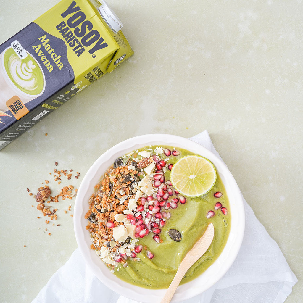 YOSOY Bebida de Matcha y Avena Barista 1L – Lista para Beber