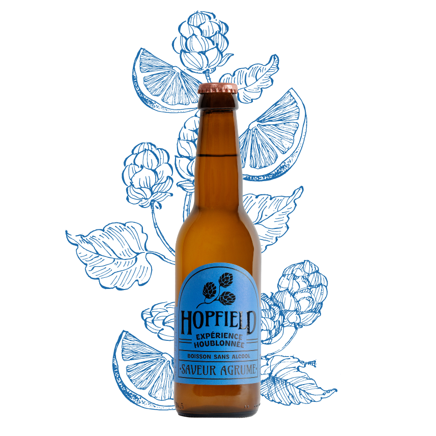 HOPFIELD. Saveur Agrume 33cl