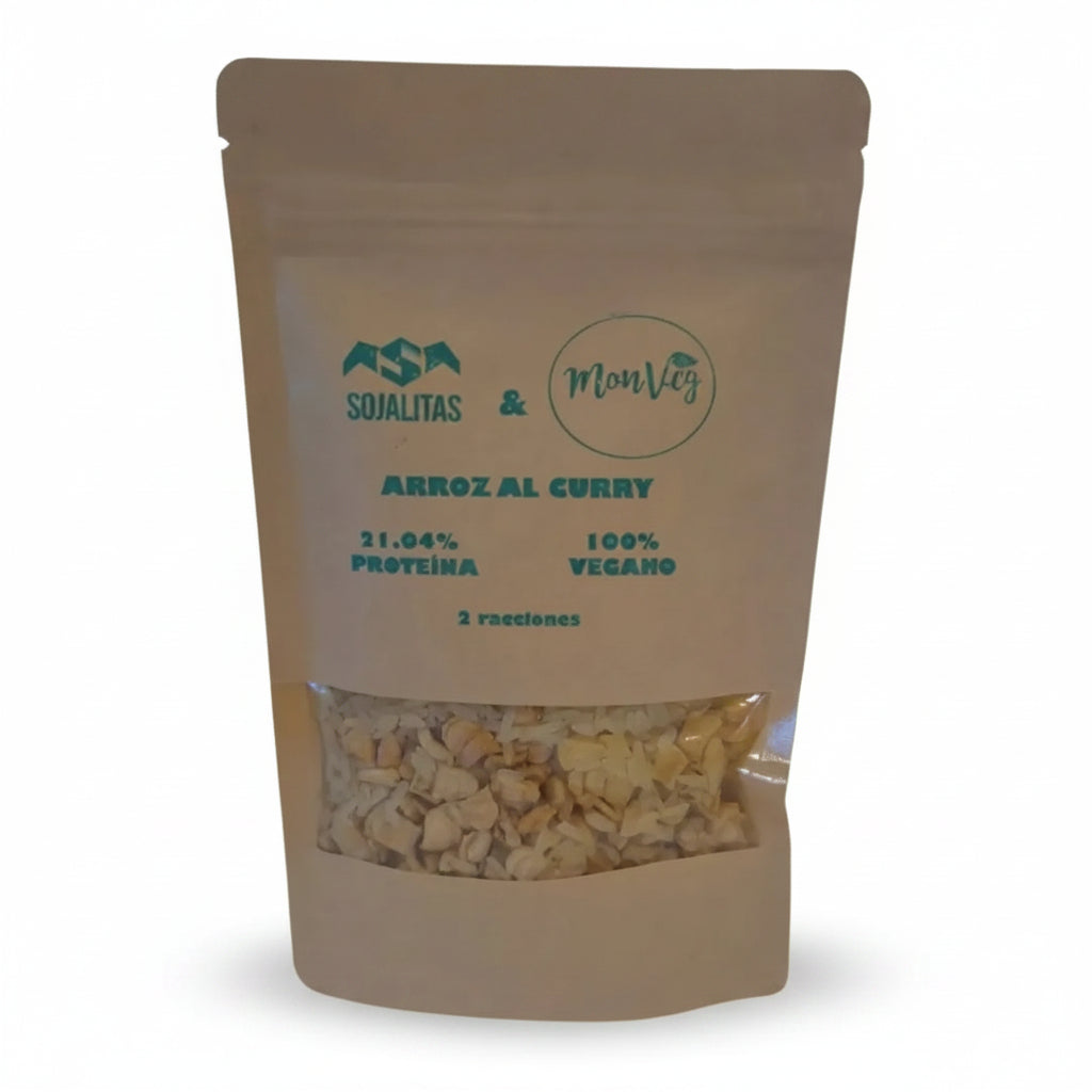 SOJALITAS Preparado instantáneo de arroz al curry 115g