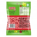 HARIBO Spaguetti Fresa Veganos- Geles Pica Sin Colorantes Artificiales (75 g)