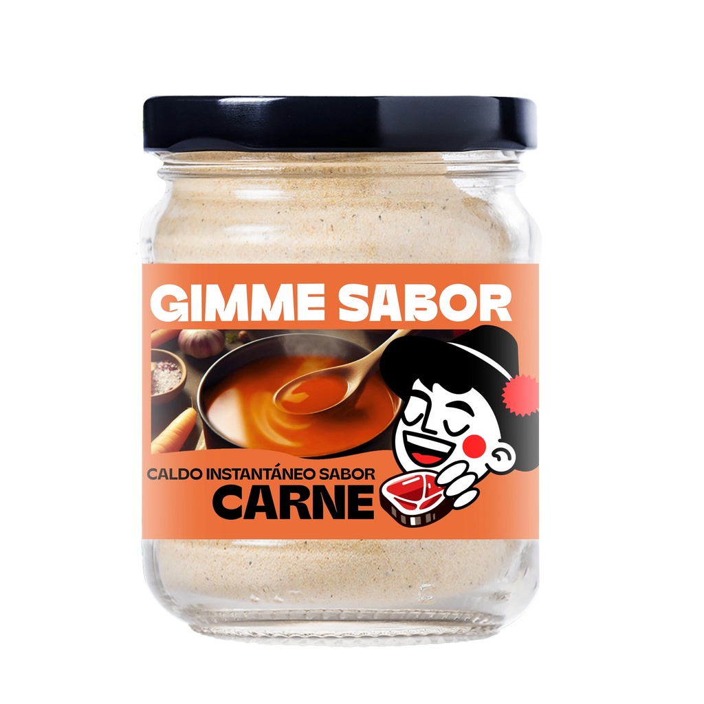 GIMME SABOR Caldo Vegetal Sabor Carne 125g Sin Gluten