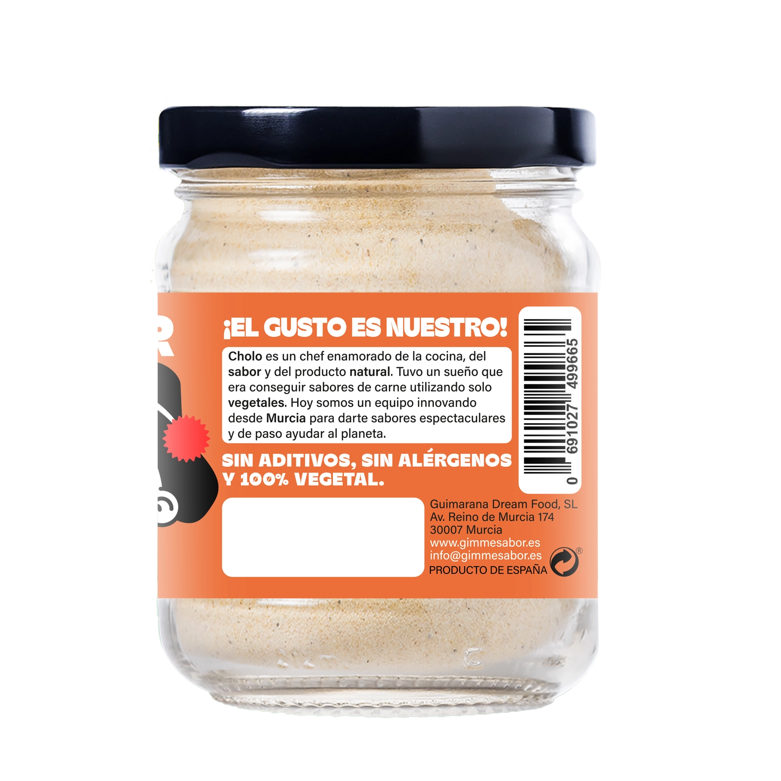 GIMME SABOR Caldo Vegetal Sabor Carne 125g Sin Gluten