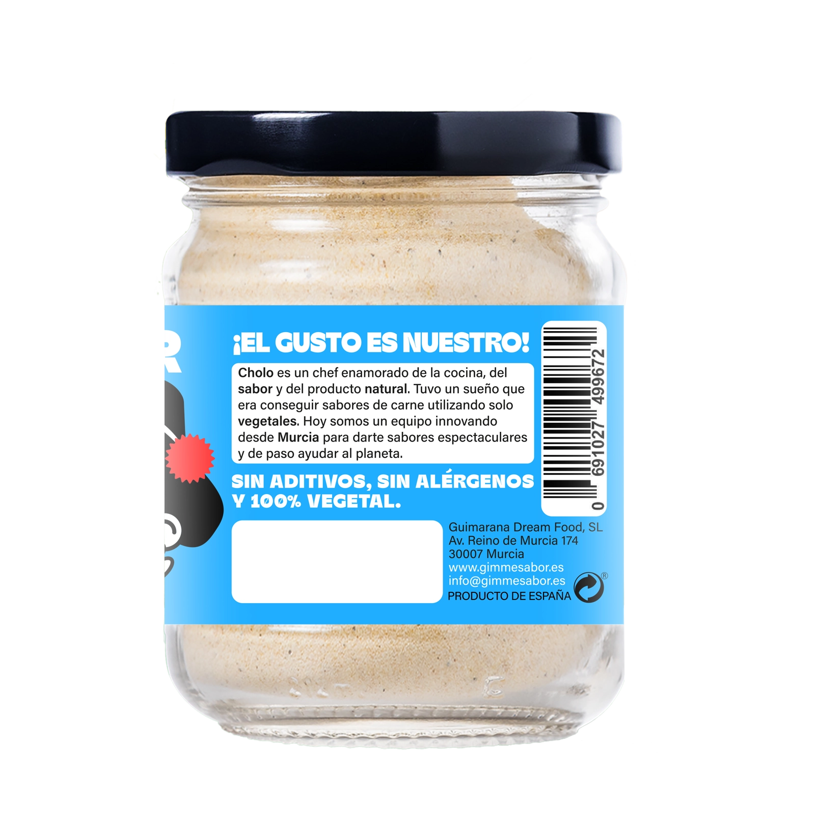 GIMME SABOR Caldo Vegetal Sabor Marisco 125g Sin Gluten