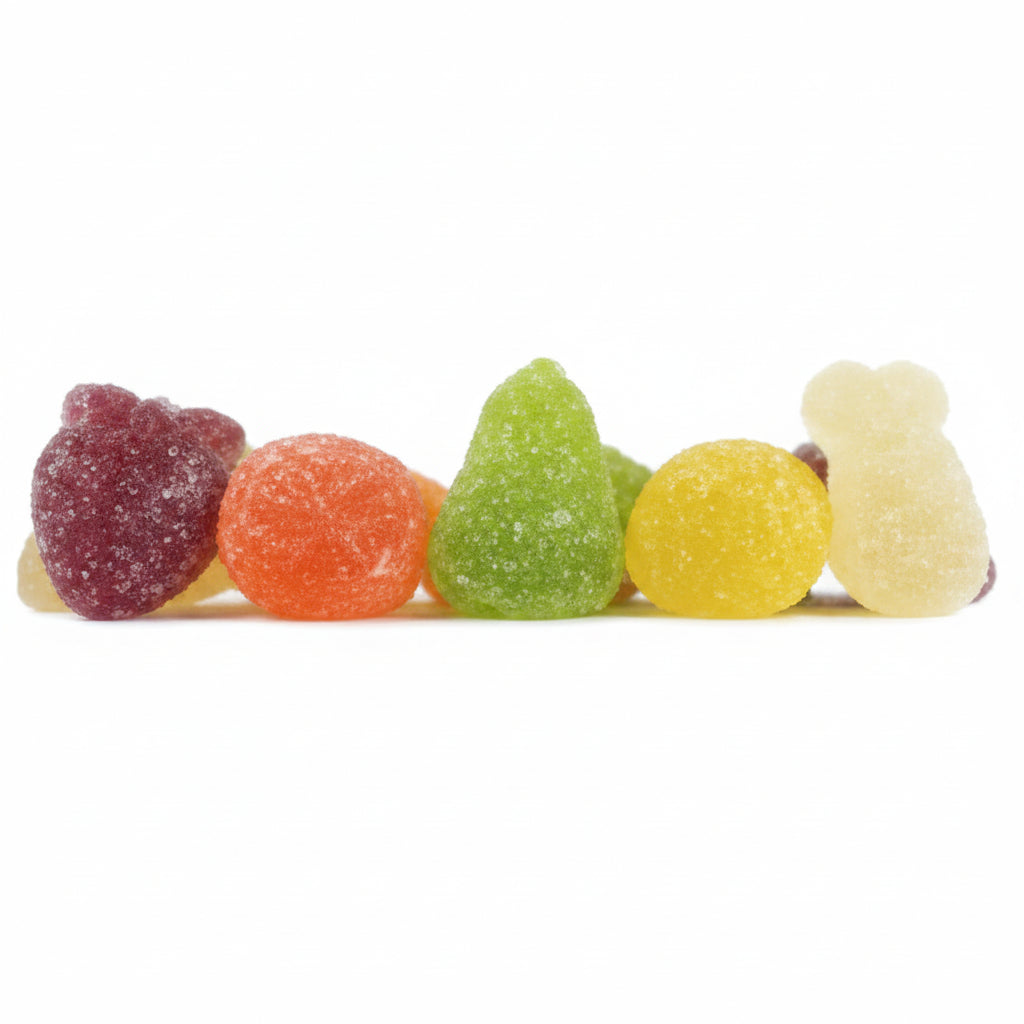 BURMAR Gominolas Fruta Surtida Veganas · Azúcar, Sin Gluten (1 kg)