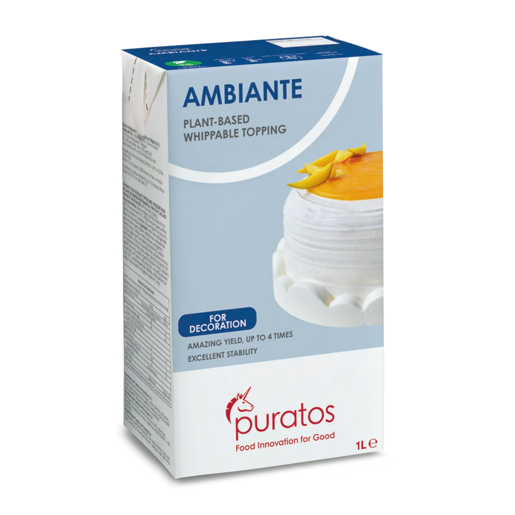PURATOS Ambiante Nata vegetal para montar sin gluten 1L
