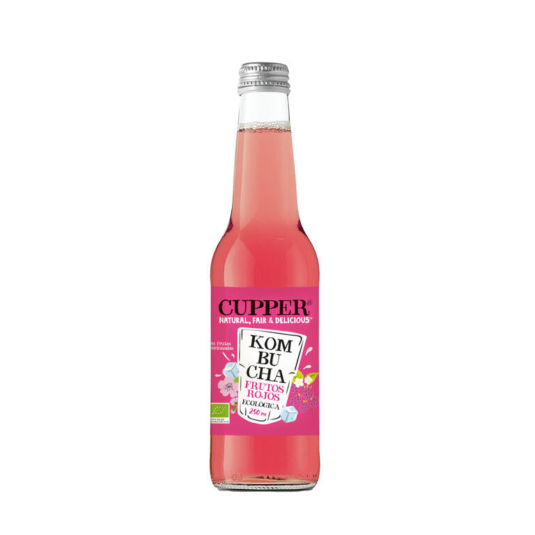 CUPPER Kombucha de Frambuesa, Goji e Hibisco BIO 25cl