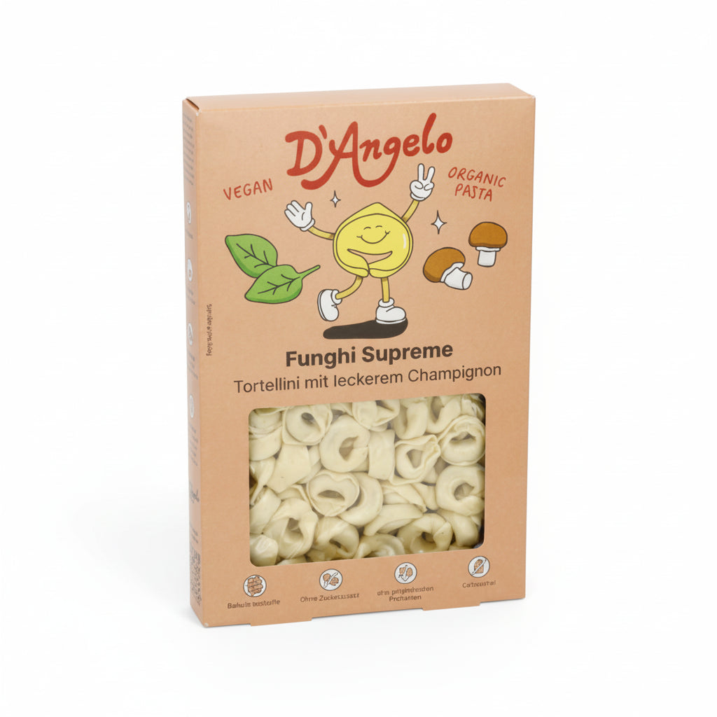 D'ANGELO Funghi Supreme - Tortellini Vegano de Champiñones 250g