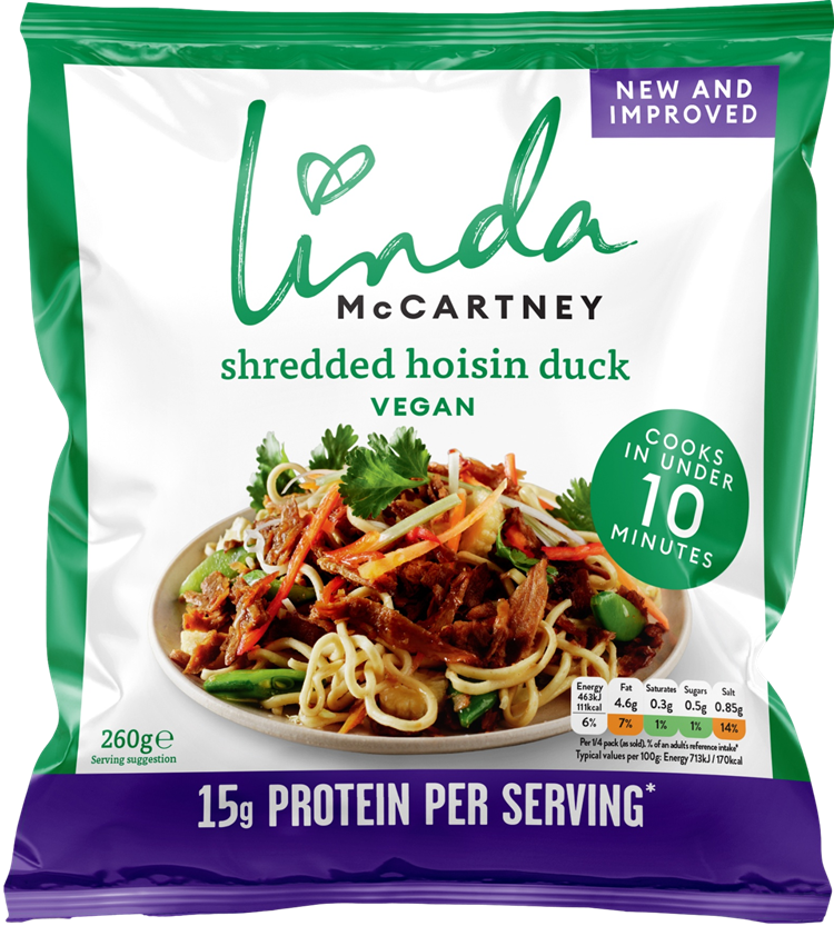 LINDA Mc CARTNEY Pato vegano desmenuzado (Hoisin Duck) 300g