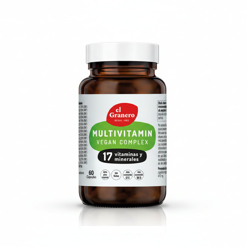El Granero Multivitamin Vegan Complex 60 Cápsulas | 457mg