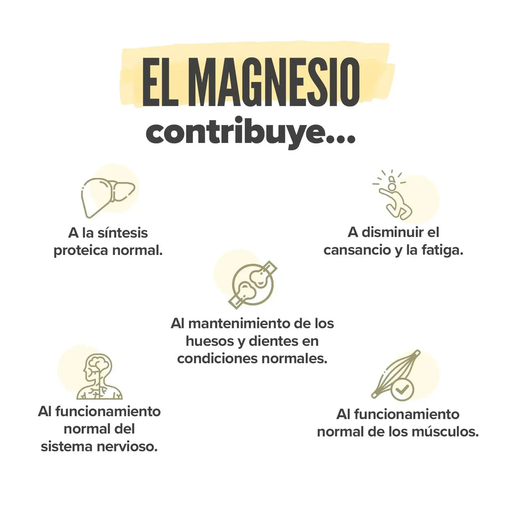 HSN Citrato de Magnesio 200mg 120 tabletas