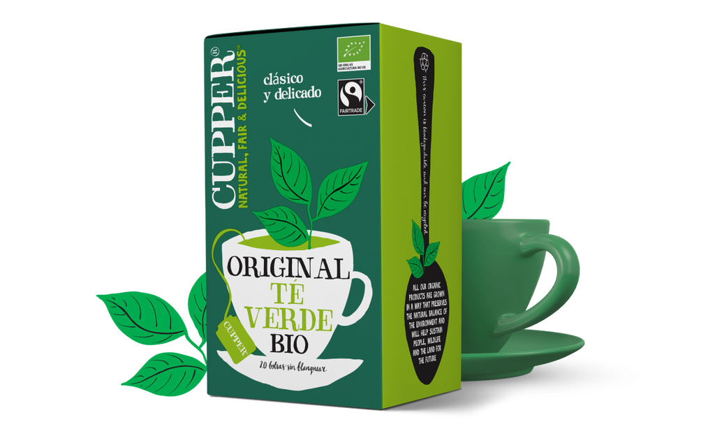 CUPPER Te Verde BIO 20 bolsitas