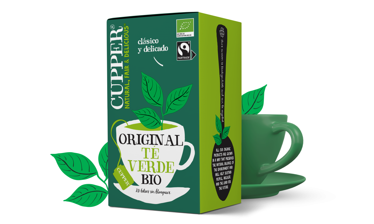 CUPPER Te Verde BIO 20 bolsitas