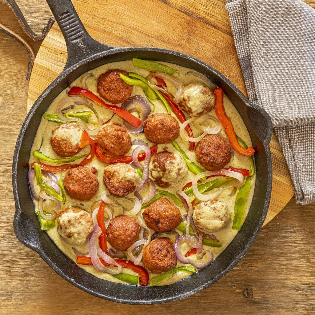 HEURA Albóndigas 3.0 Veganas 208 g | Sin Gluten Sin Soja 15,8g Proteína Guisante