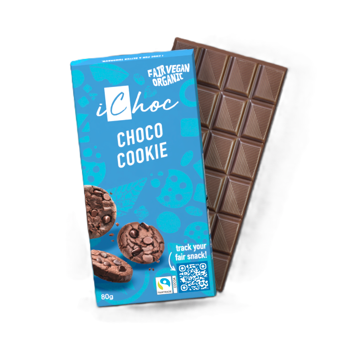 ICHOC Choco Cookie Organico 80g