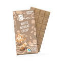 ICHOC White Nougat Crisp Organico 80g