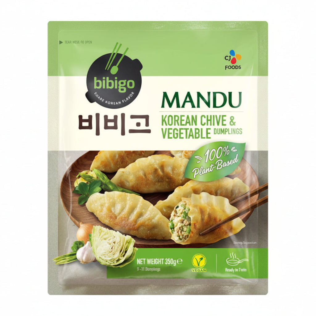 BIBIGO Mandu coreano de cebollín y verdura 350g