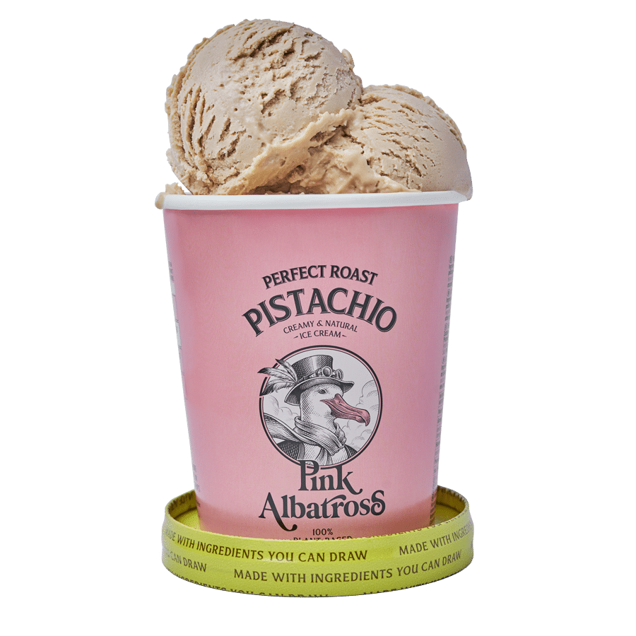PINK ALBATROSS Pistacho tueste perfecto 480ml sin gluten