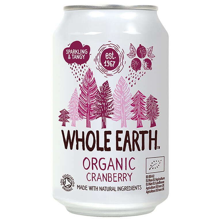 WHOLE EARTH  Refresco de Arándanos BIO 330 ml