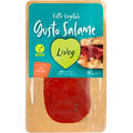 LIVEG. Gemüsescheiben, Salamigeschmack. 90 g. Bio