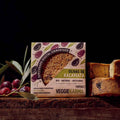 VEGGIE KARMA Semicurado con aceitunas de Kalamata 150g Sin Gluten