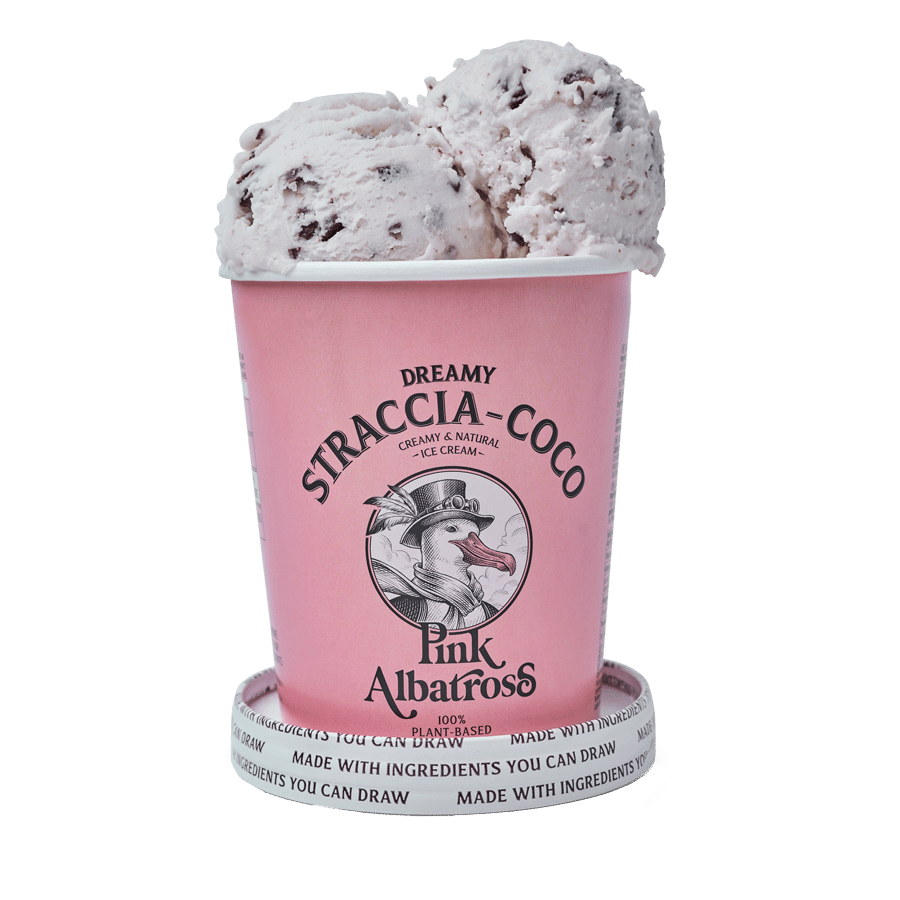 PINK ALBATROSS Straccia-coco 480ml sin gluten