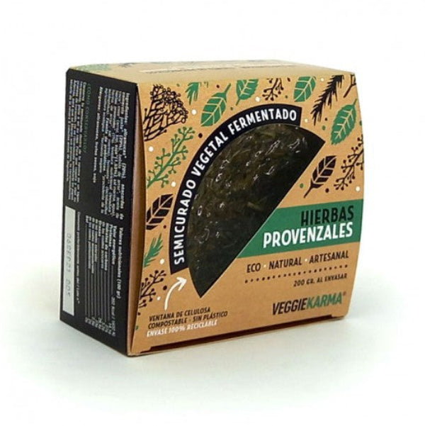 VEGGIE KARMA Semicurado vegano con Finas Hierbas Provenzales 200gr