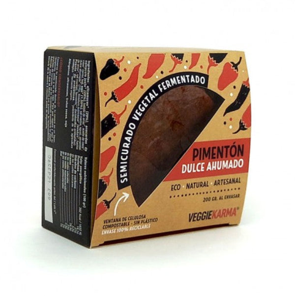 VEGGIE KARMA Semicurado Vegano con Calabizo 200gr sin gluten
